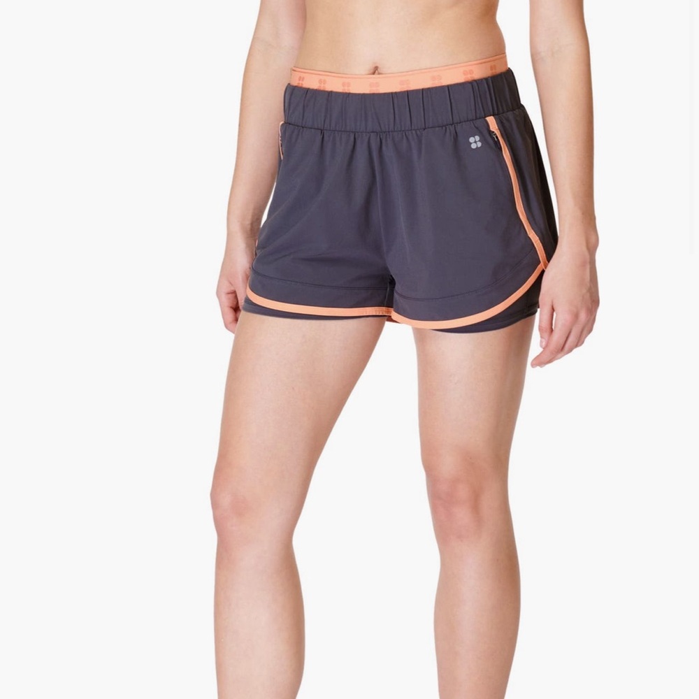 Sweaty Betty On Your Marks 4” Shorts- Size M